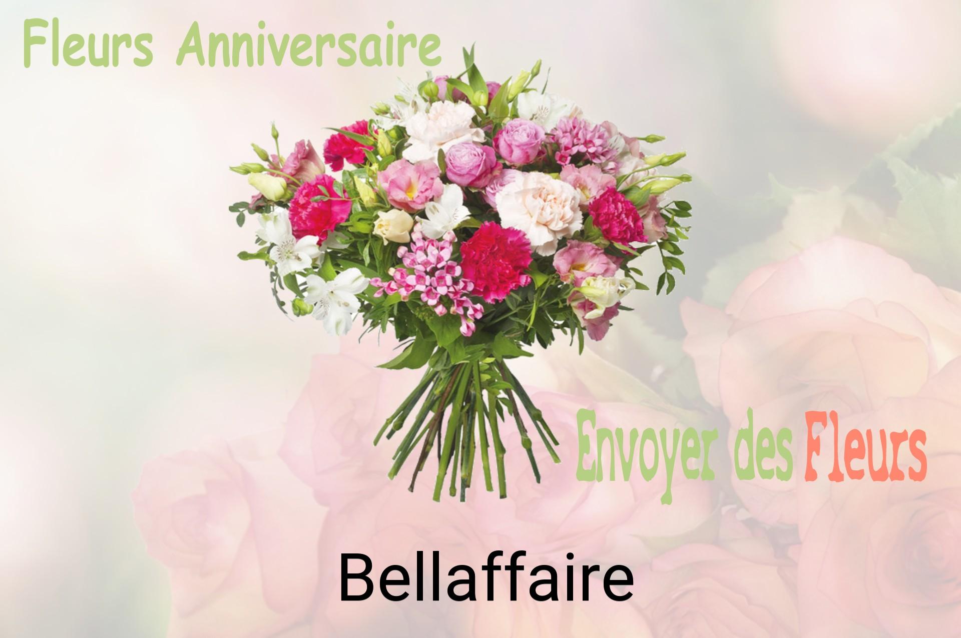 Bouquet de fleurs d’anniversaire livré à Bellaffaire